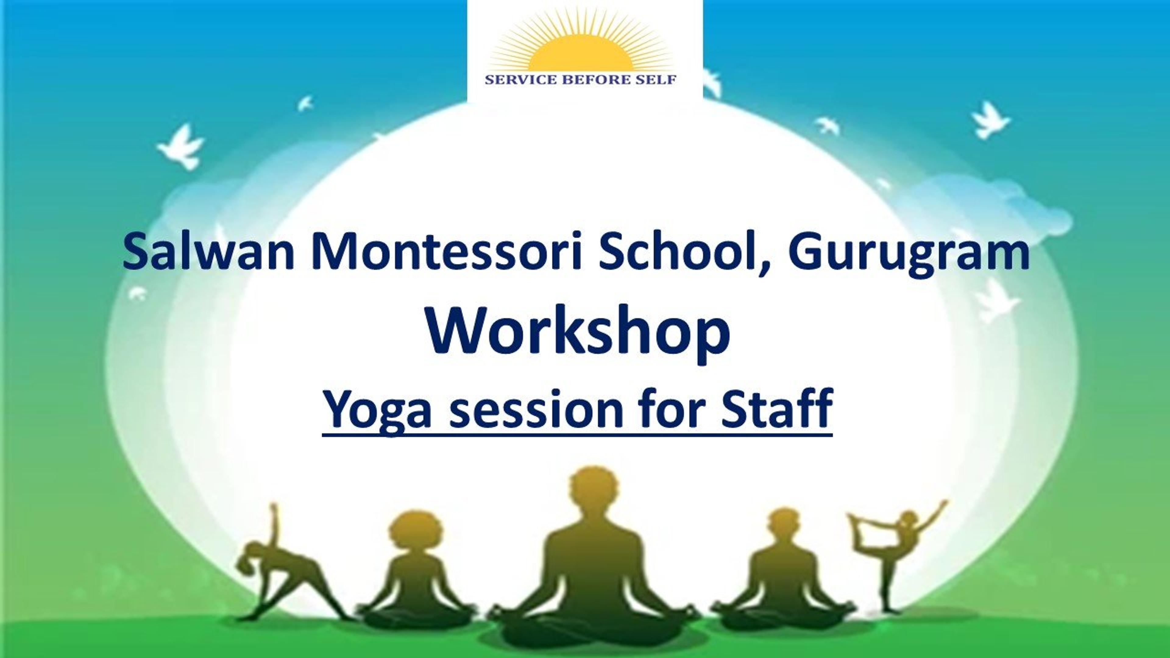 Yoga Session for Staff Members