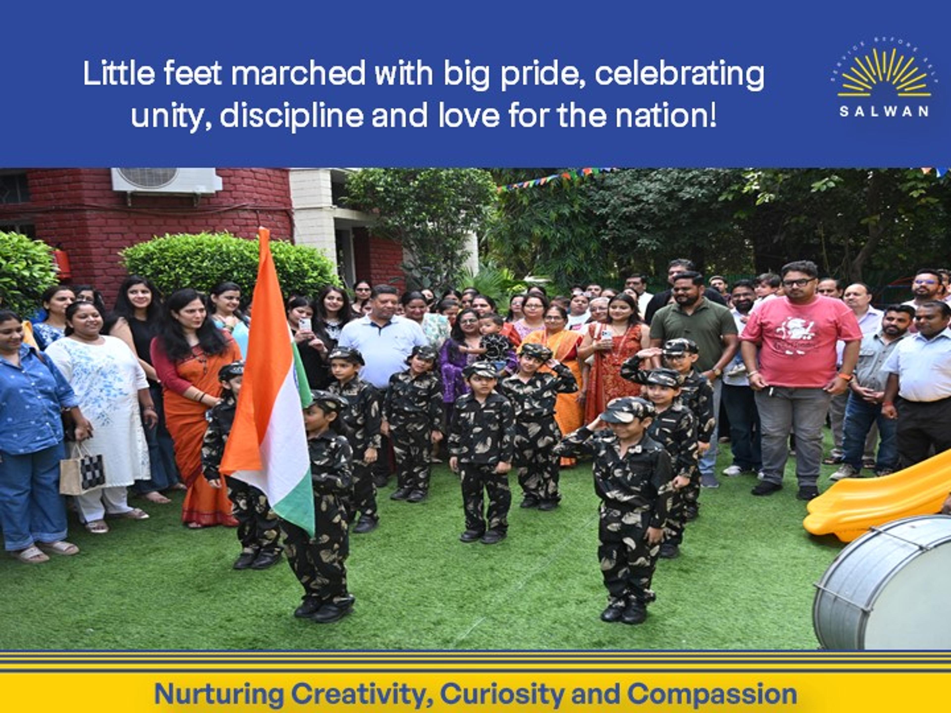 Celebrating 80 years of freedom through music, creativity, unity, and the joyful spirit of India.