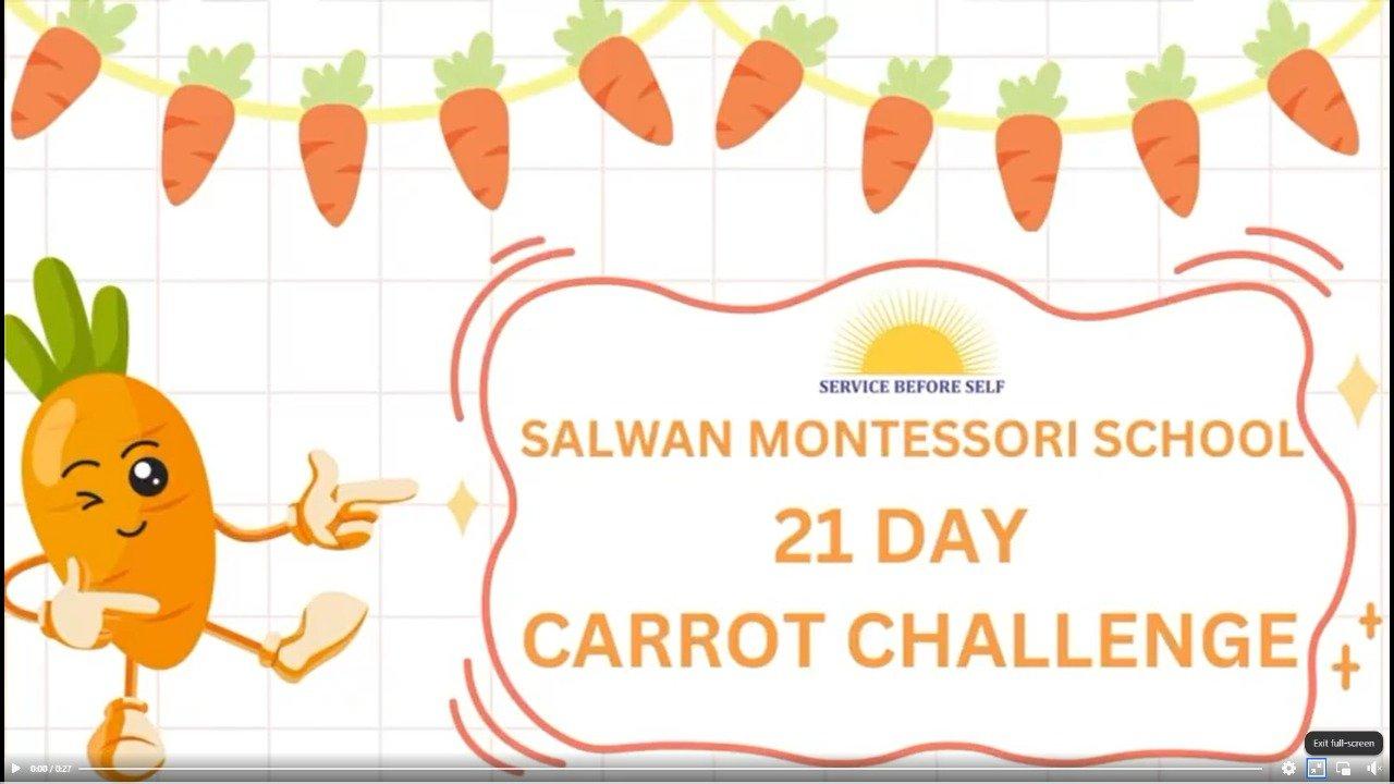 21 Days Carrot Challenge