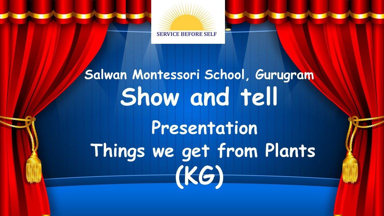 Show and tell Presentations (Nursery & KG) — event photograph 5
