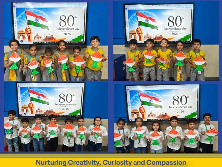 Our little Salwanians painted, performed, created, and celebrated the spirit of India.