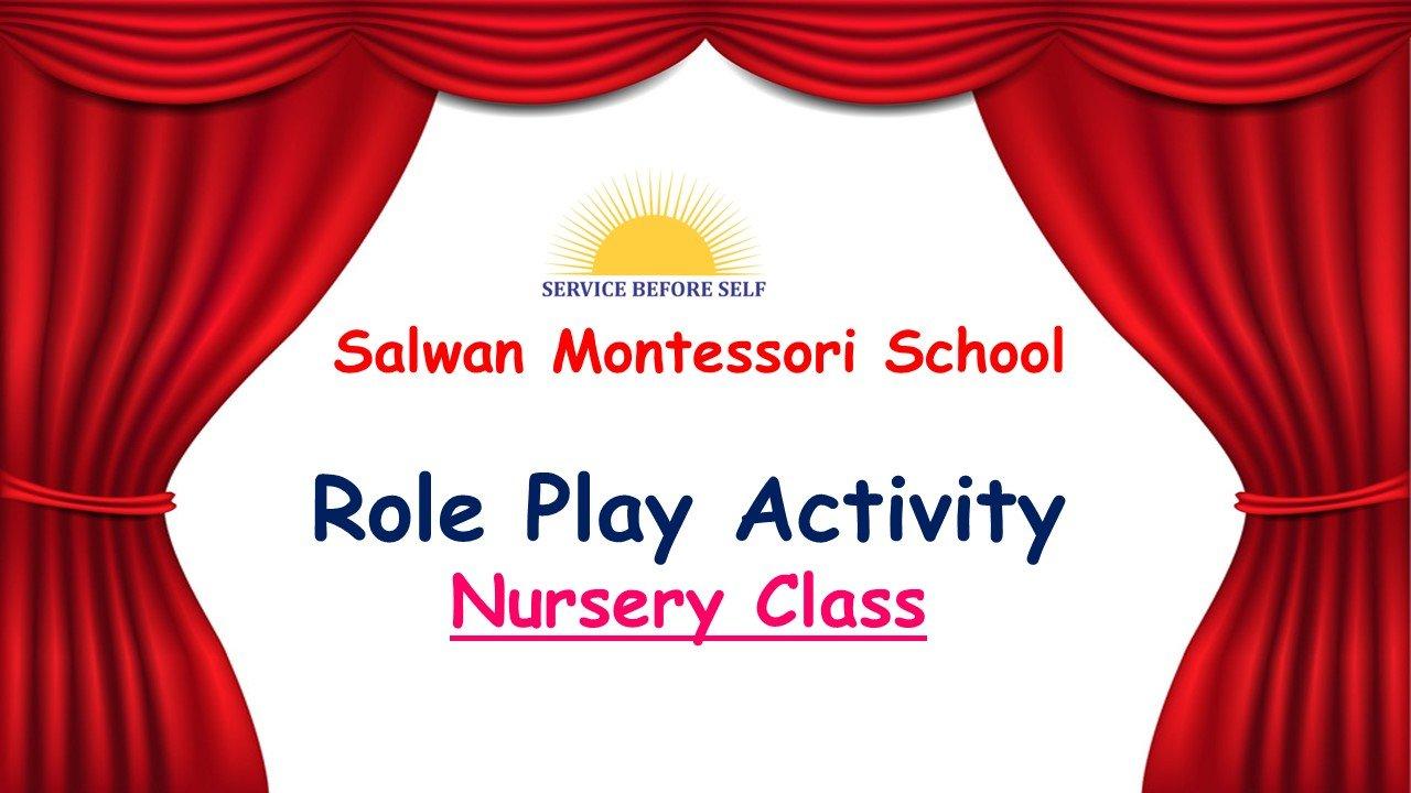 Role Play Activity (Nursery)