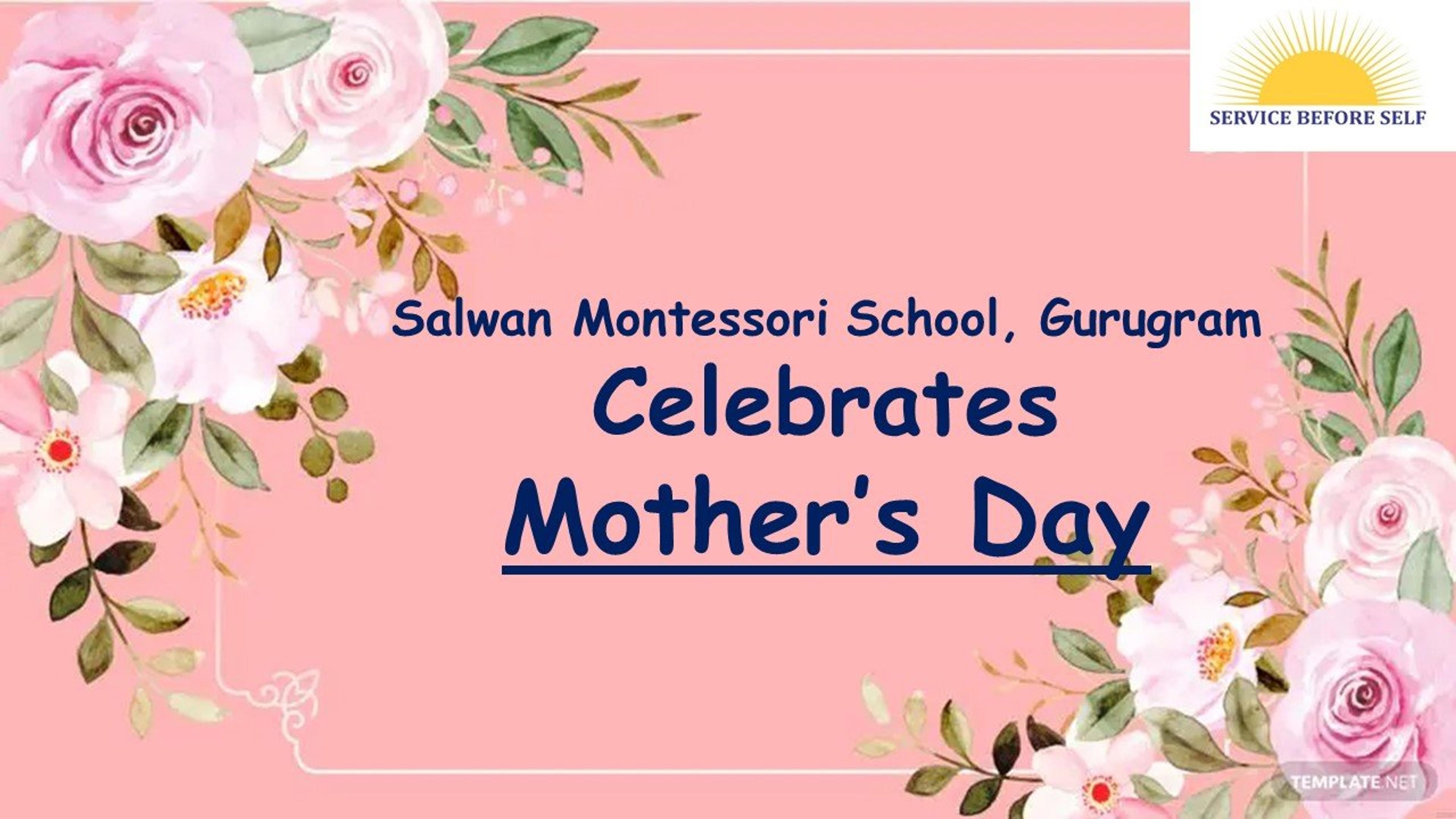 Mother’s Day Celebrations