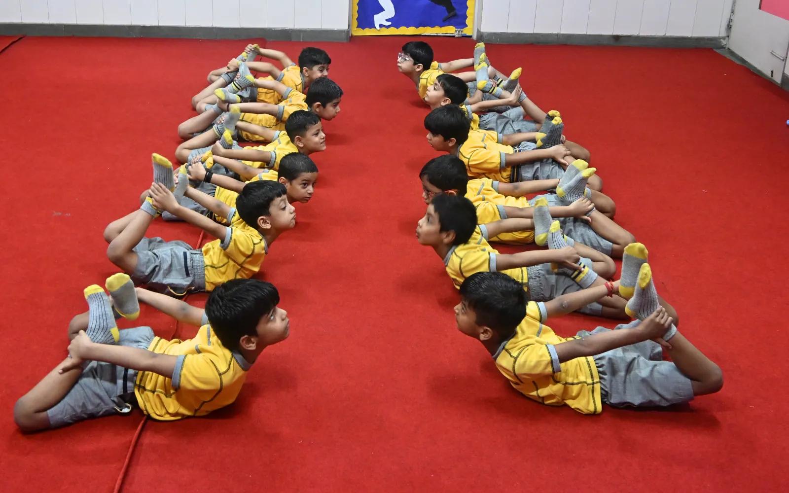 A paired movement exercise
