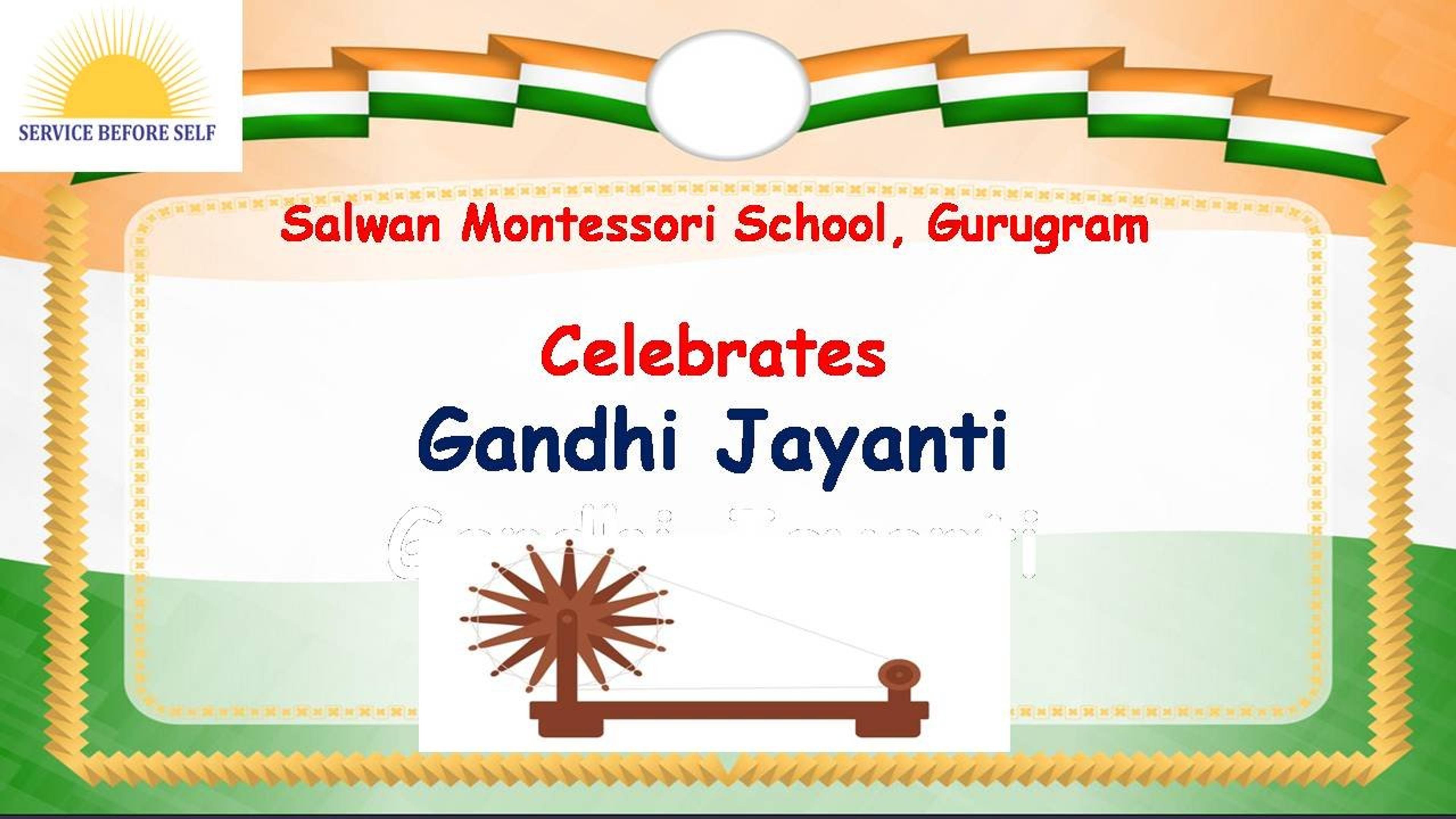Gandhi Jayanti Celebration