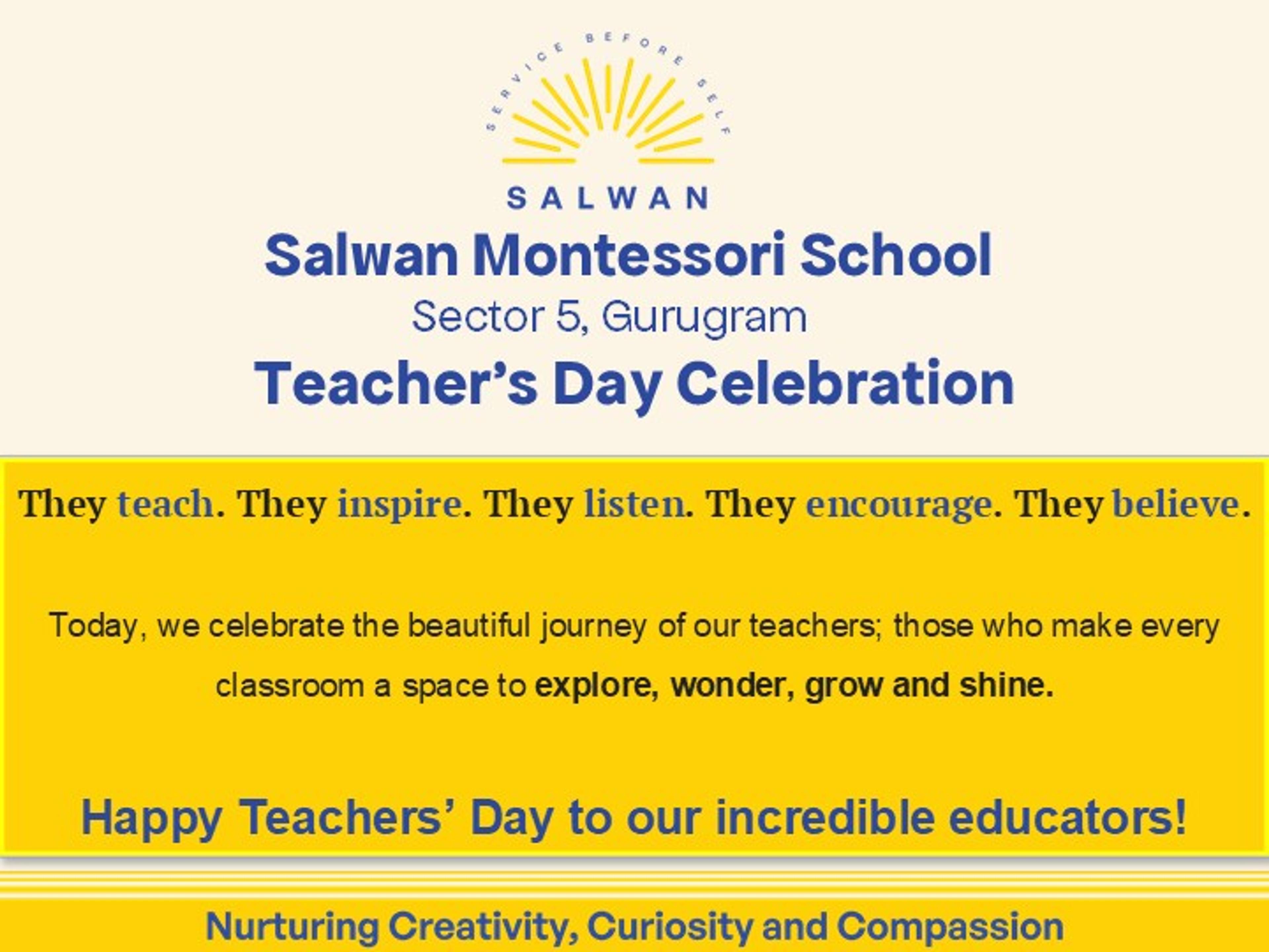 Teacher's Day