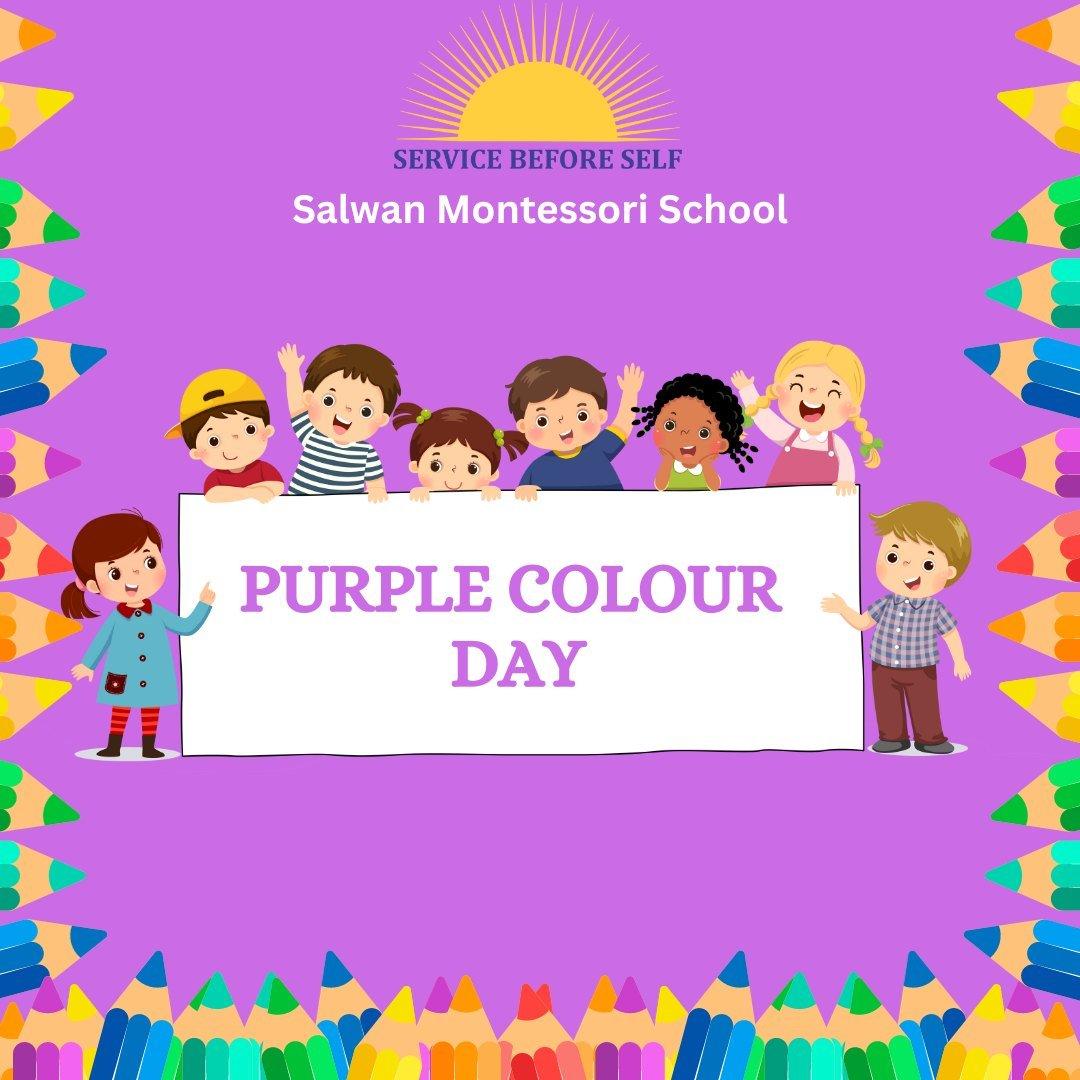 PURPLE COLOUR DAY