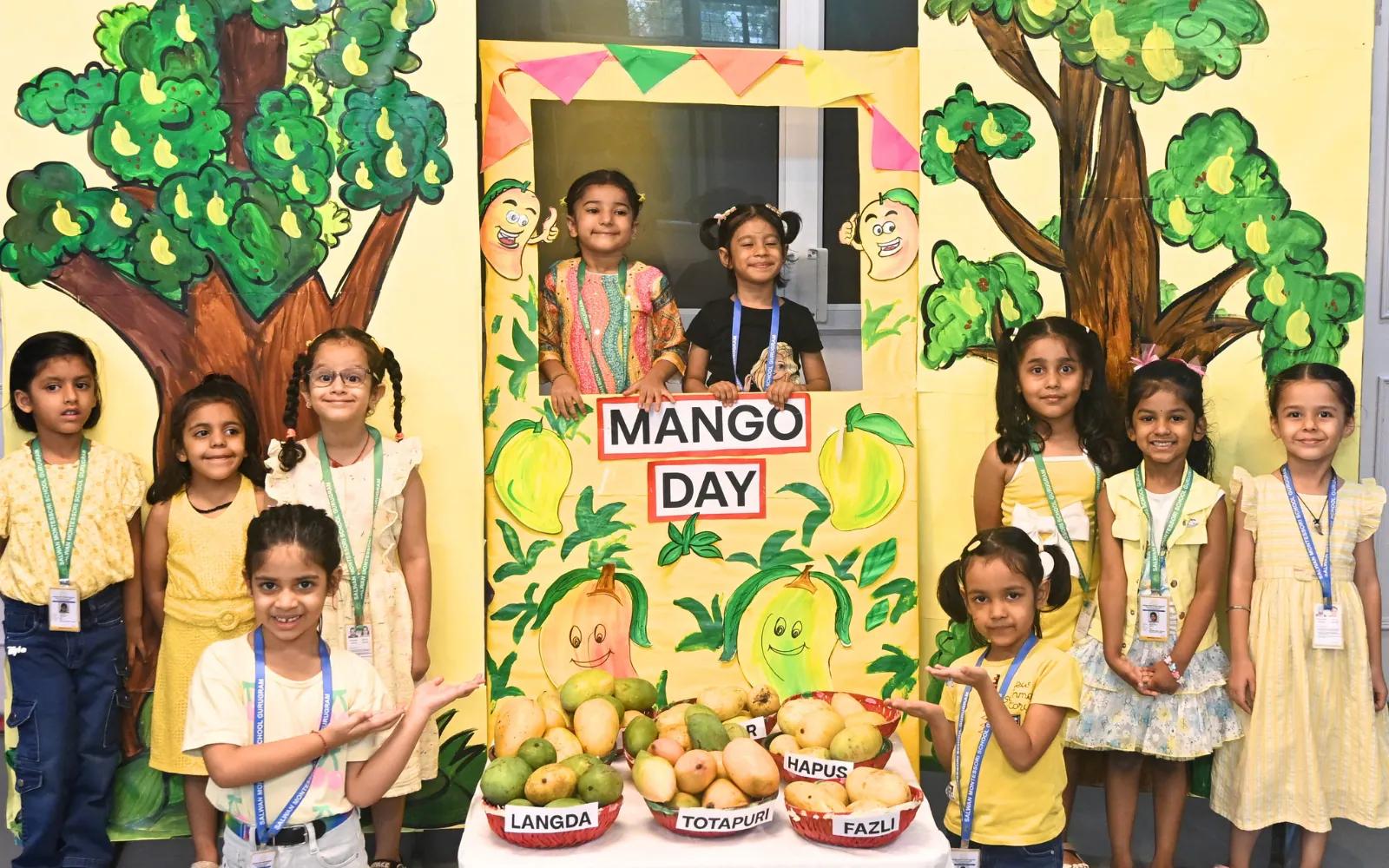 Mango Day celebration at school