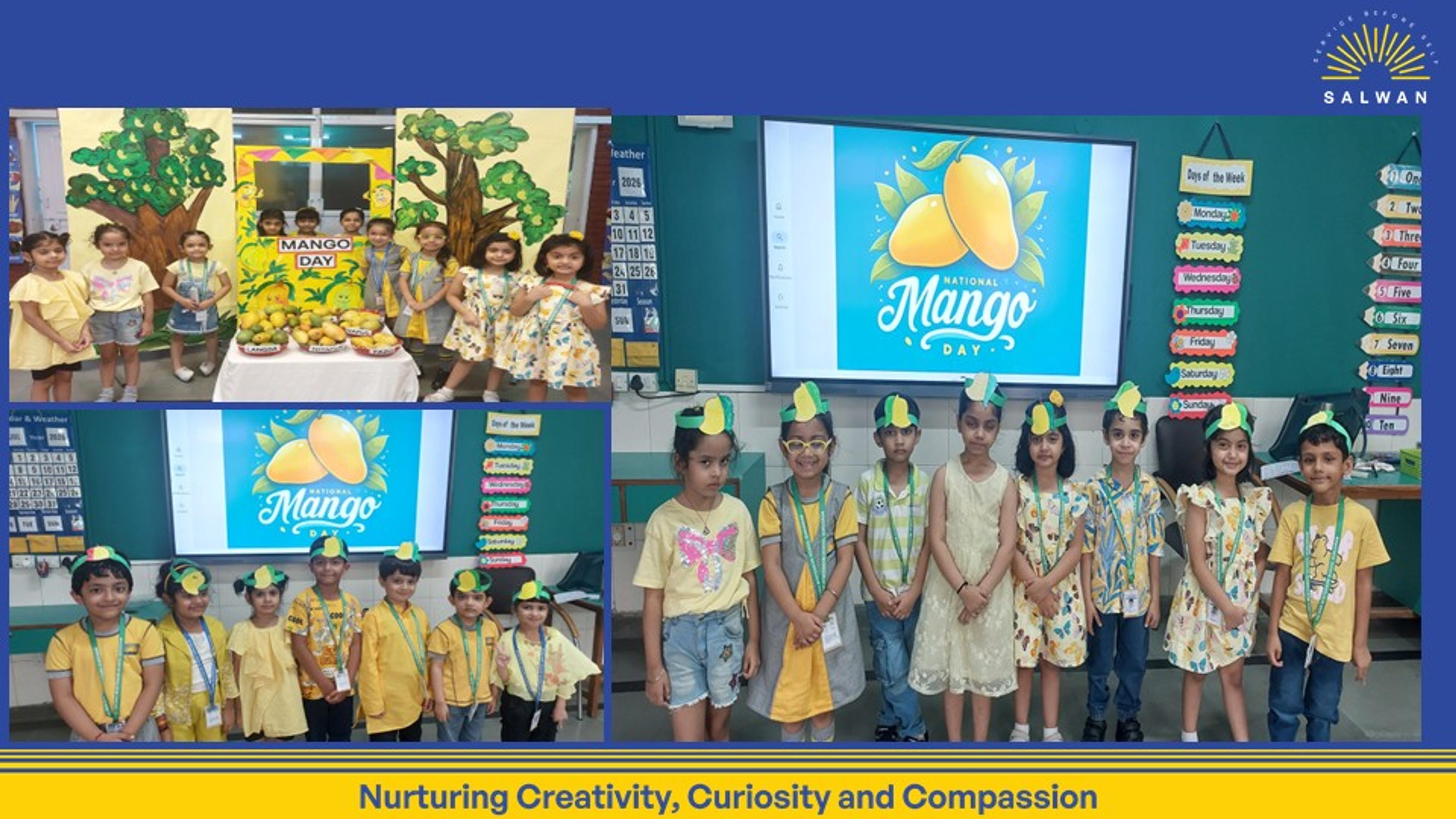 Our little Salwanians enjoyed a day of mangoes, creativity, stories, and joyful learning.