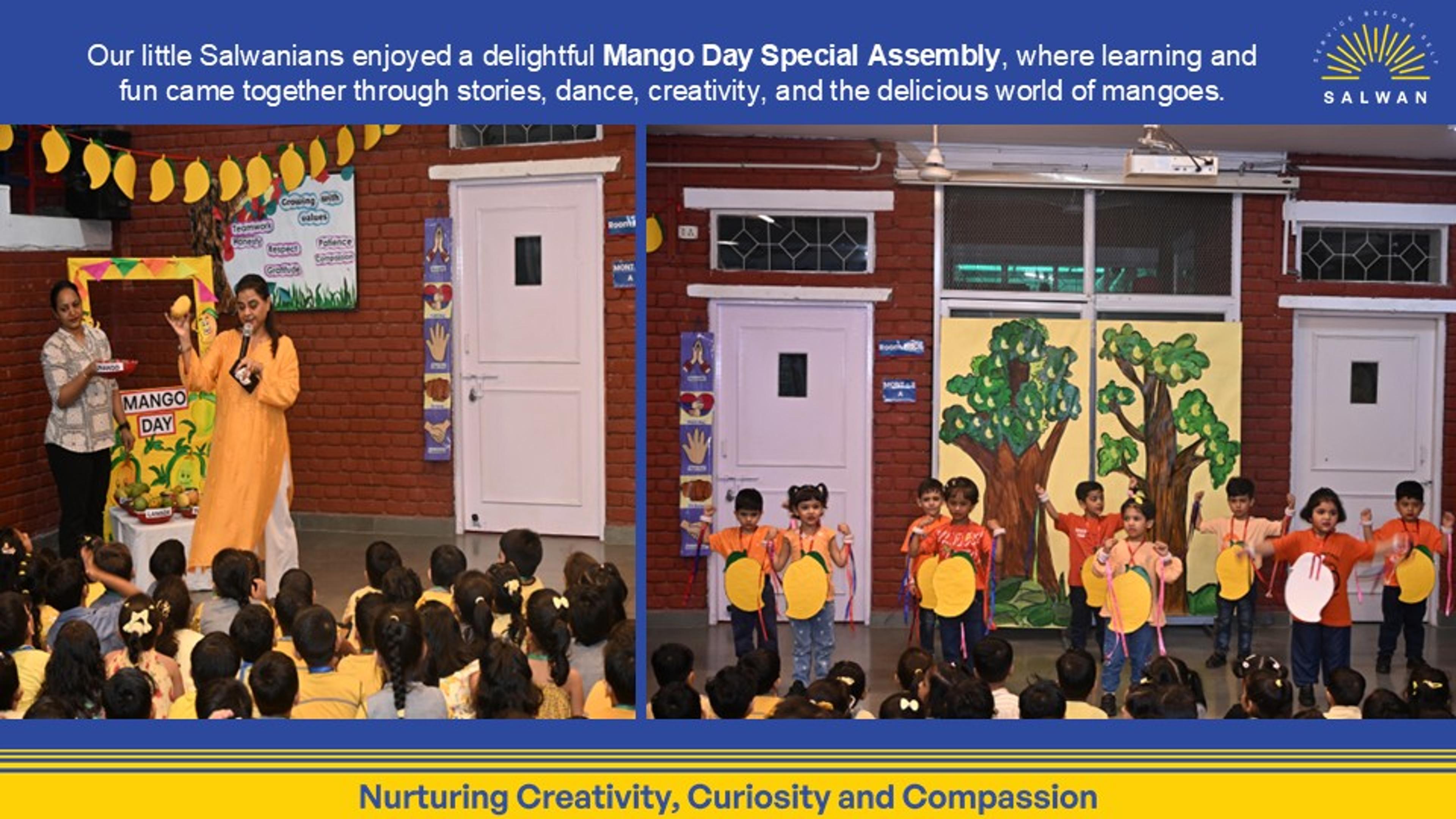 Mango Day Special Assembly
