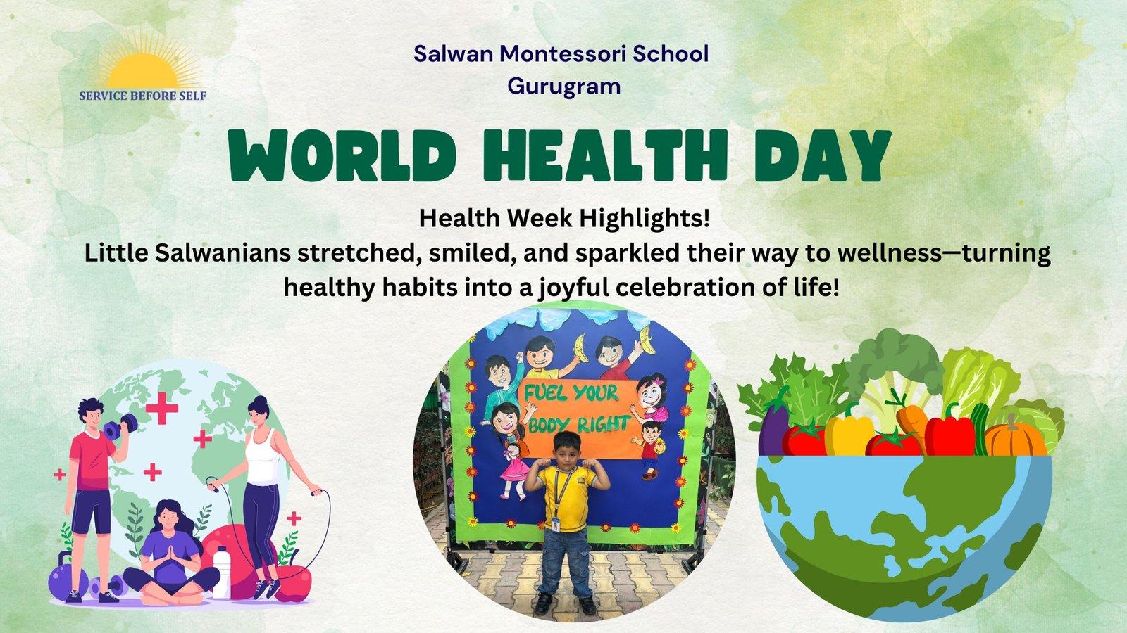 Health Week – Healthy Me, Happy Me!