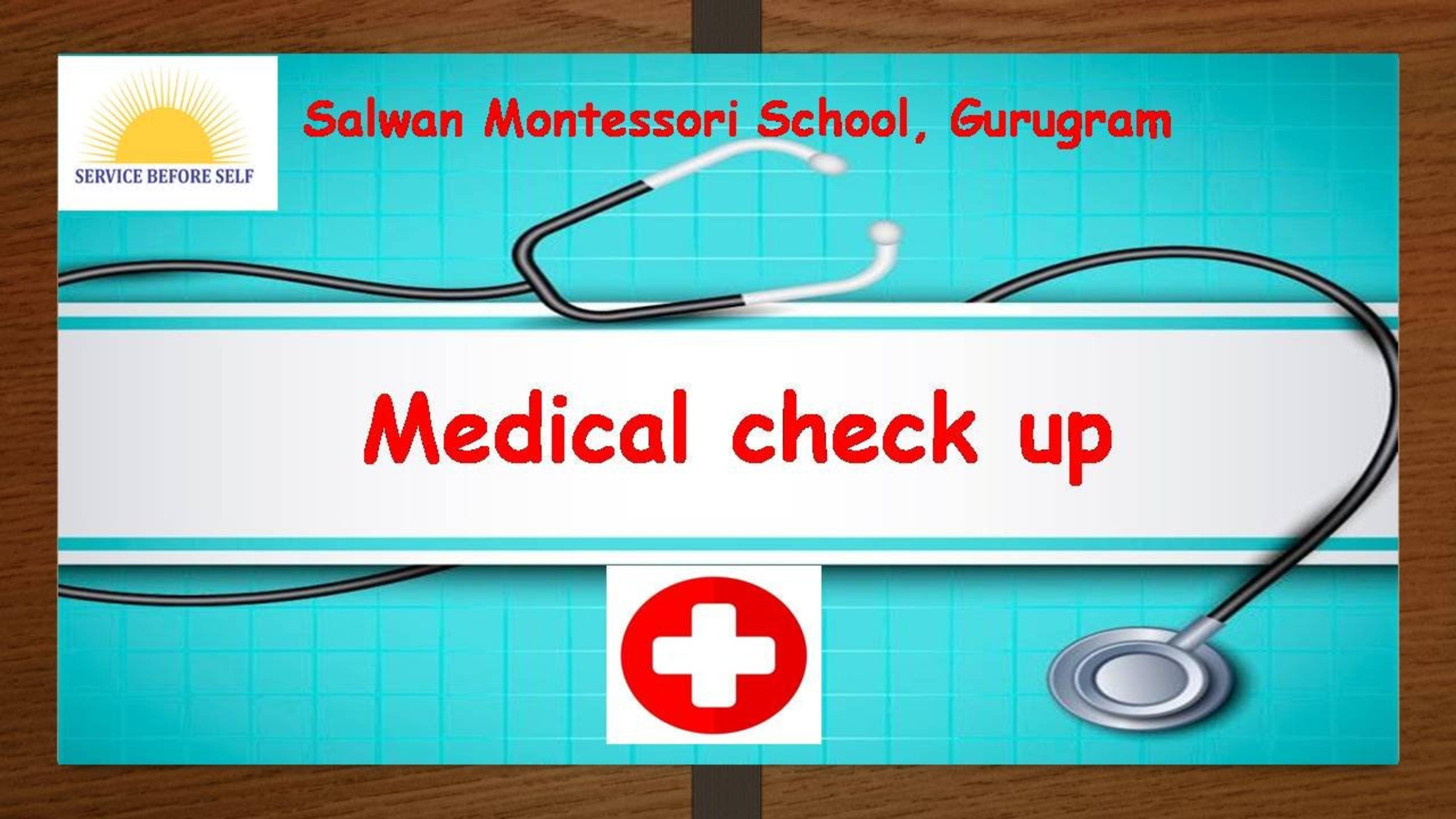 Medical check up