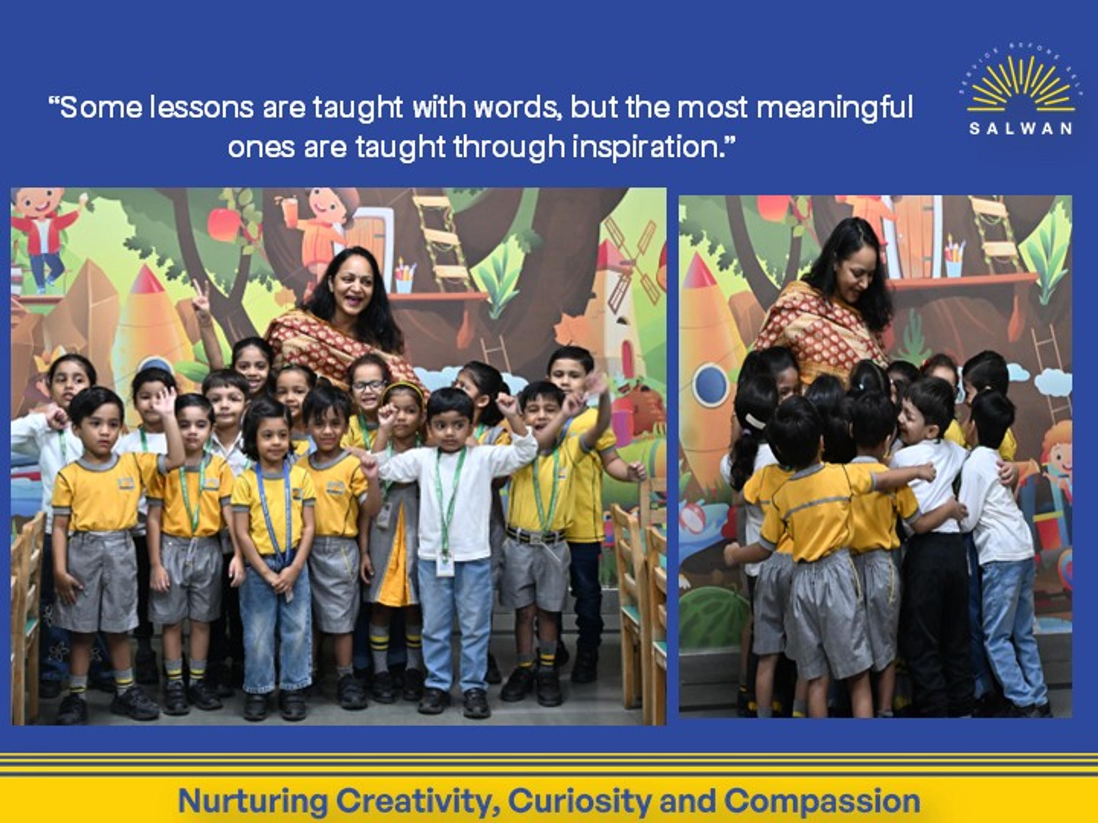 Celebrating the teachers who inspire, nurture, and help every child shine!