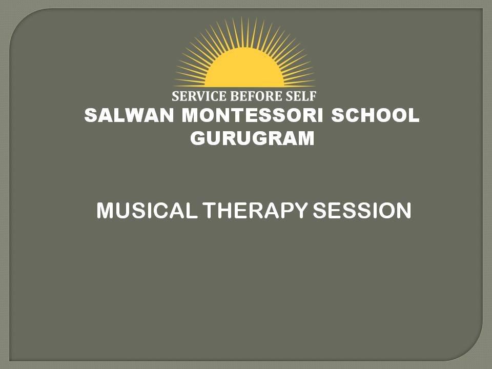 MUSIC THERAPY SESSION
