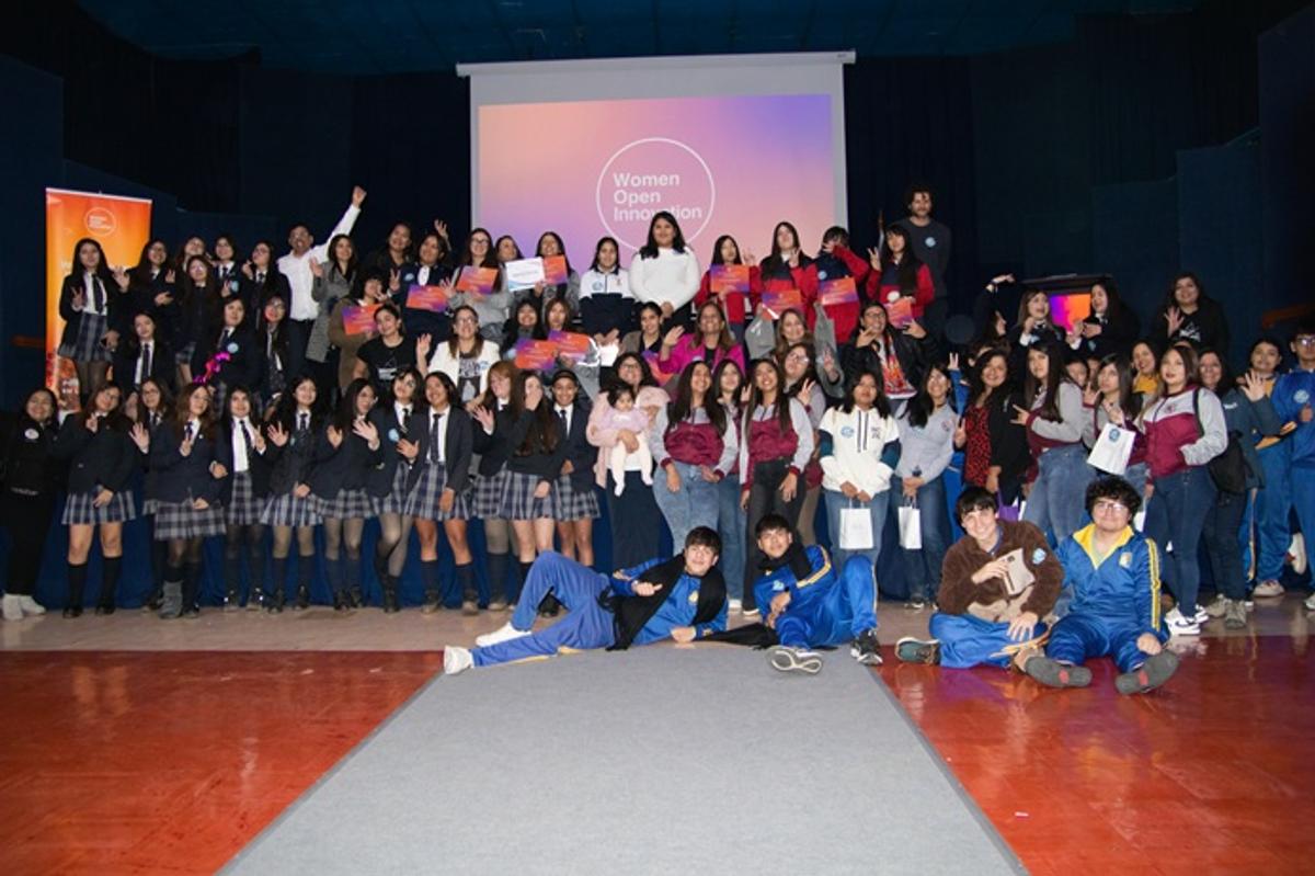 Más de 450 mujeres y niñas participaron en Women Open Innovation Coquimbo 2026