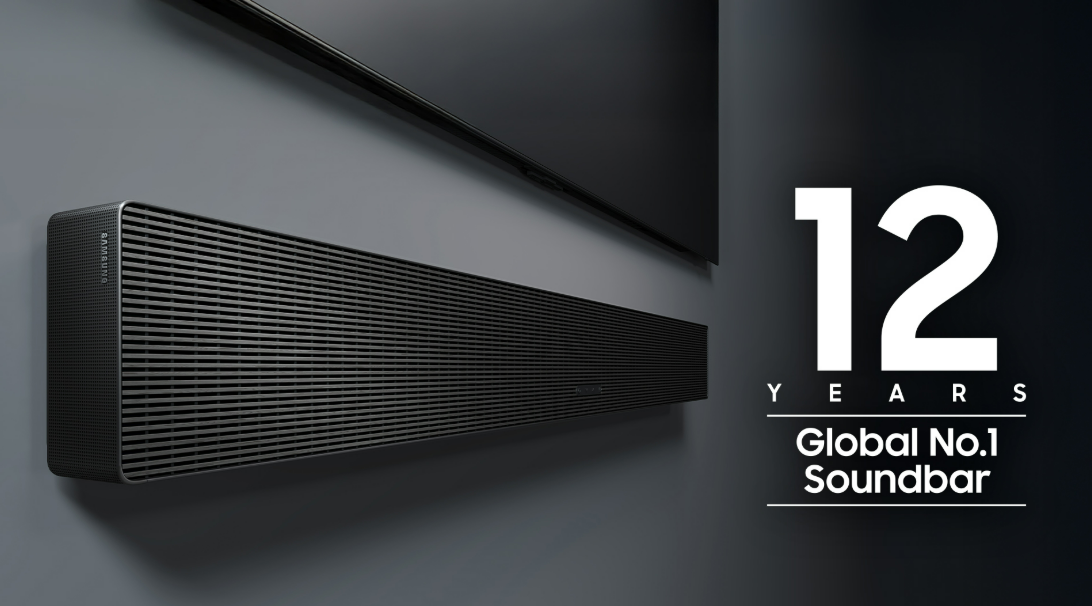 Samsung Electronics se corona como Nº1 en ventas mundiales de Barras de Sonido por duodécimo año consecutivo