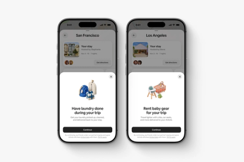 Airbnb suma nuevos servicios a su plataforma:   Se podrá pedir desde sillas para niños, comida a domicilio hasta lavandería 