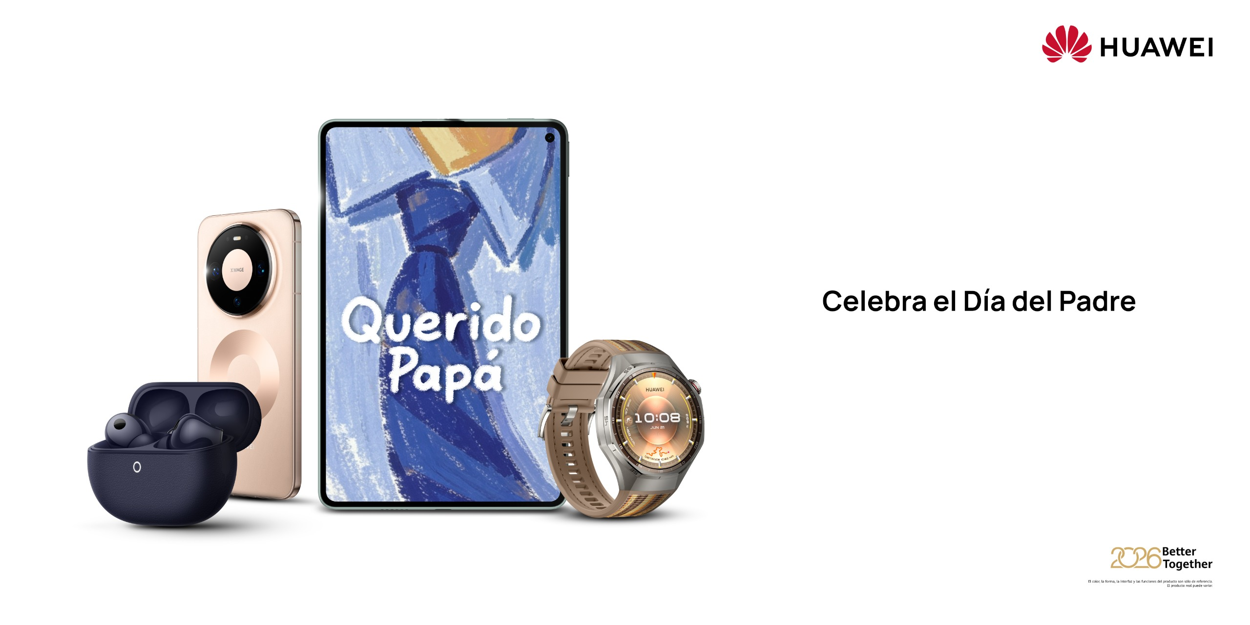 Huawei celebra el Día del Padre con descuentos de hasta 58% y packs dobles para hacer match entre padres e hijos