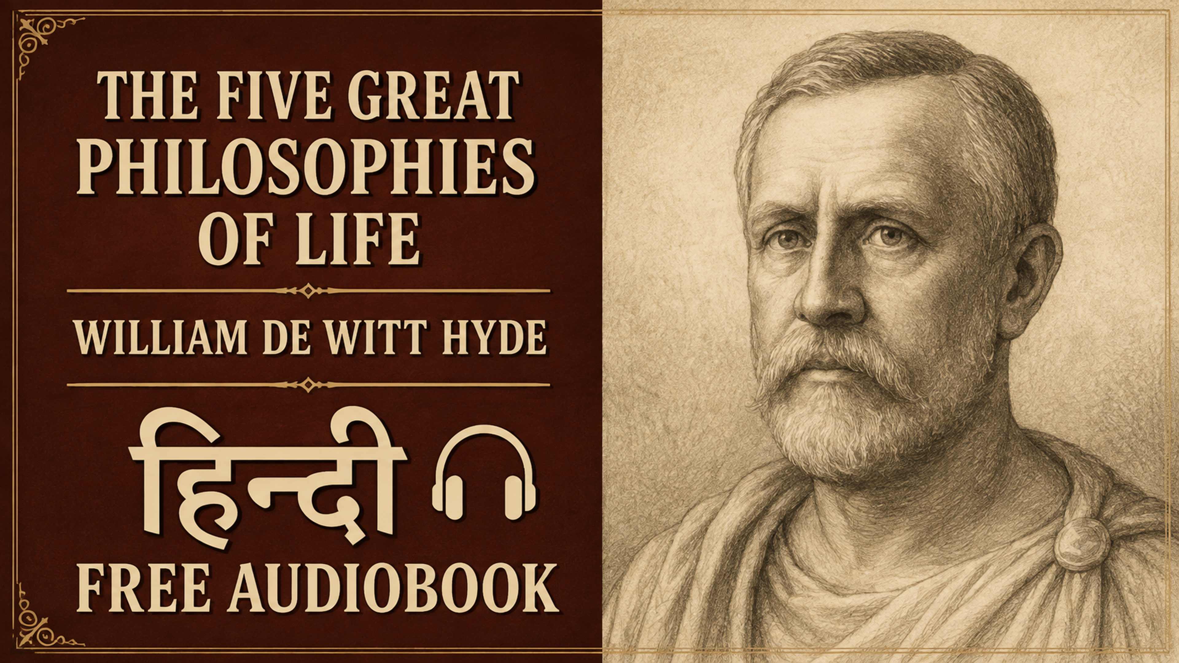 The Five Great Philosophies of Life Hindi Audiobook - William De Witt Hyde
