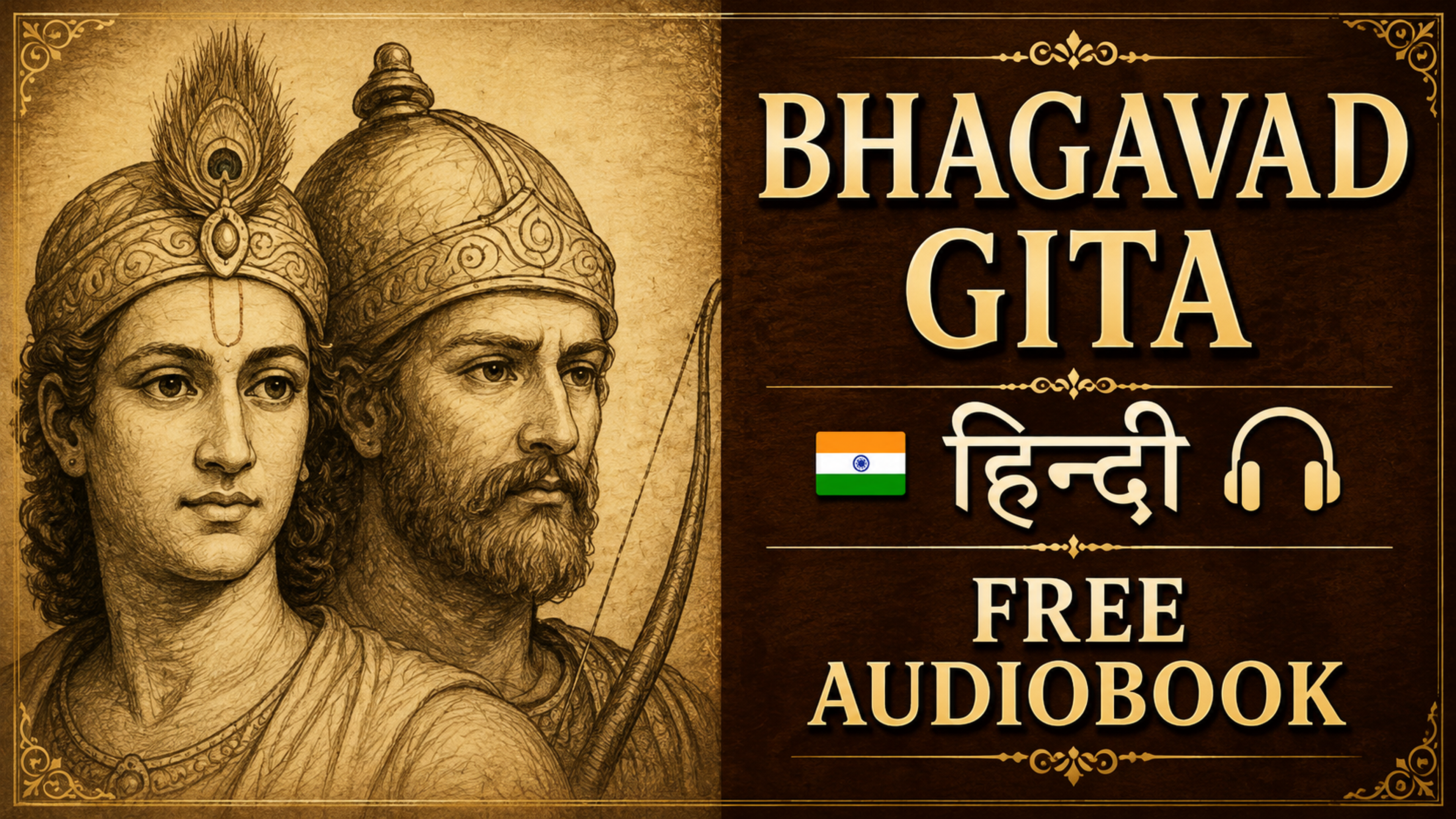 Bhagavad Gita Hindi Audiobook - All 18 Chapters On YouTube & Spotify