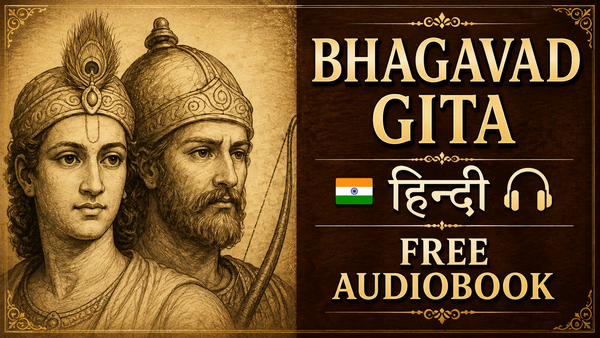 Bhagavad Gita Hindi Audiobook - All 18 Chapters On YouTube & Spotify