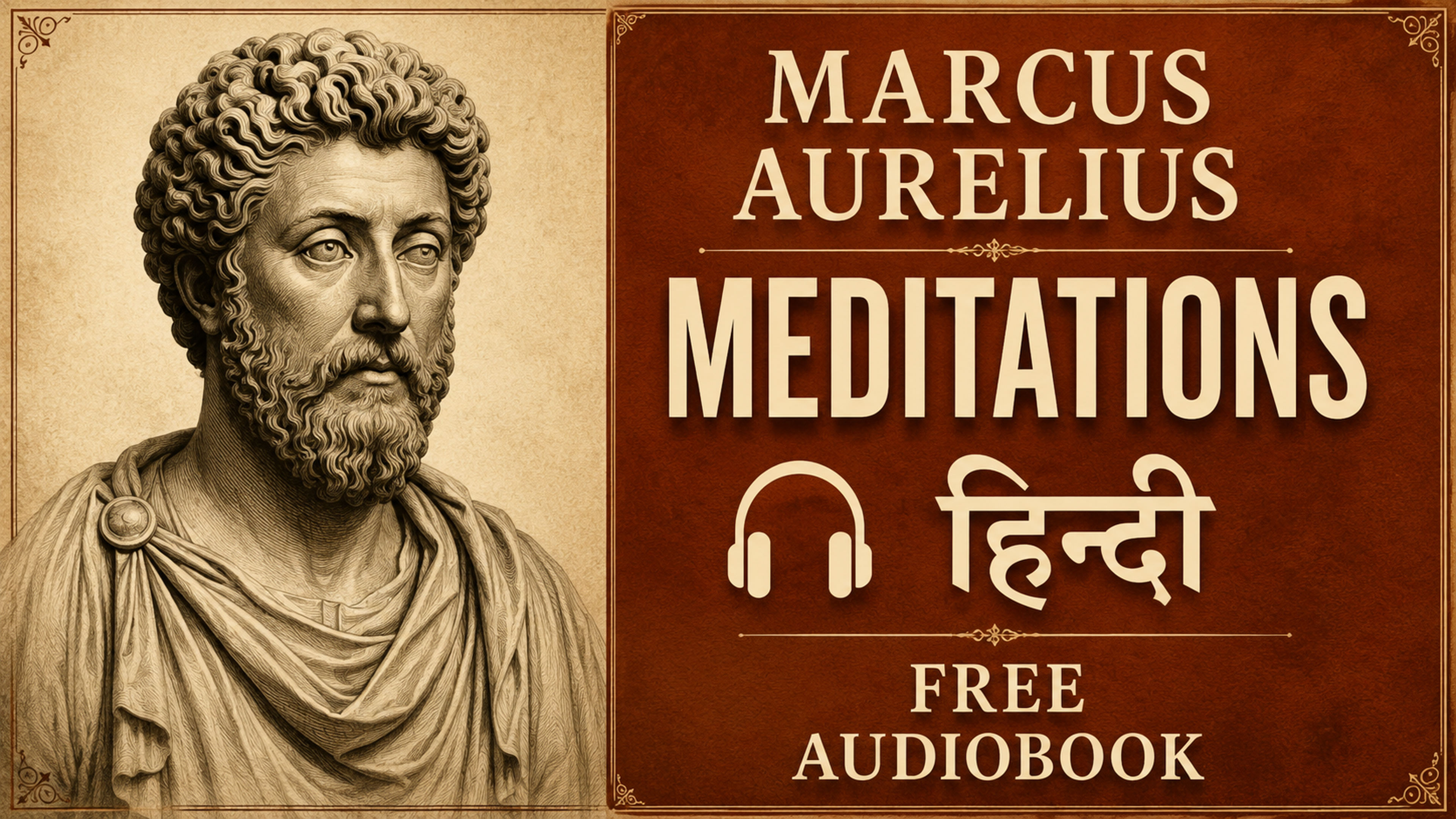 Marcus Aurelius Meditations Hindi Audiobook - Stoic Philosophy Book