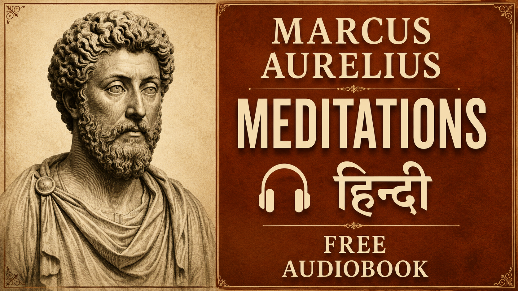 Marcus Aurelius Meditations Hindi Audiobook - Stoic Philosophy Book