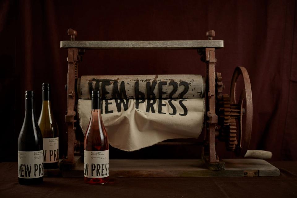 New Press Wine — Packaging