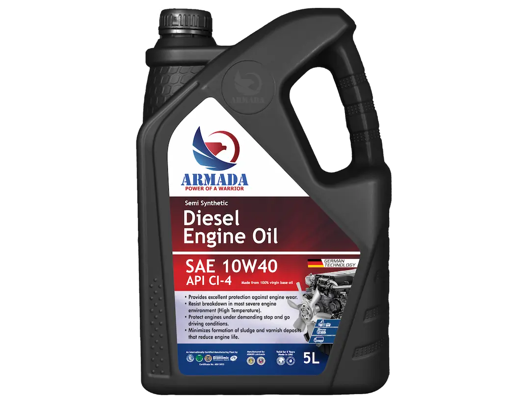 ARMADA Semi Synthetic Diesel Engine Oil – SAE 10W40 API CI-4