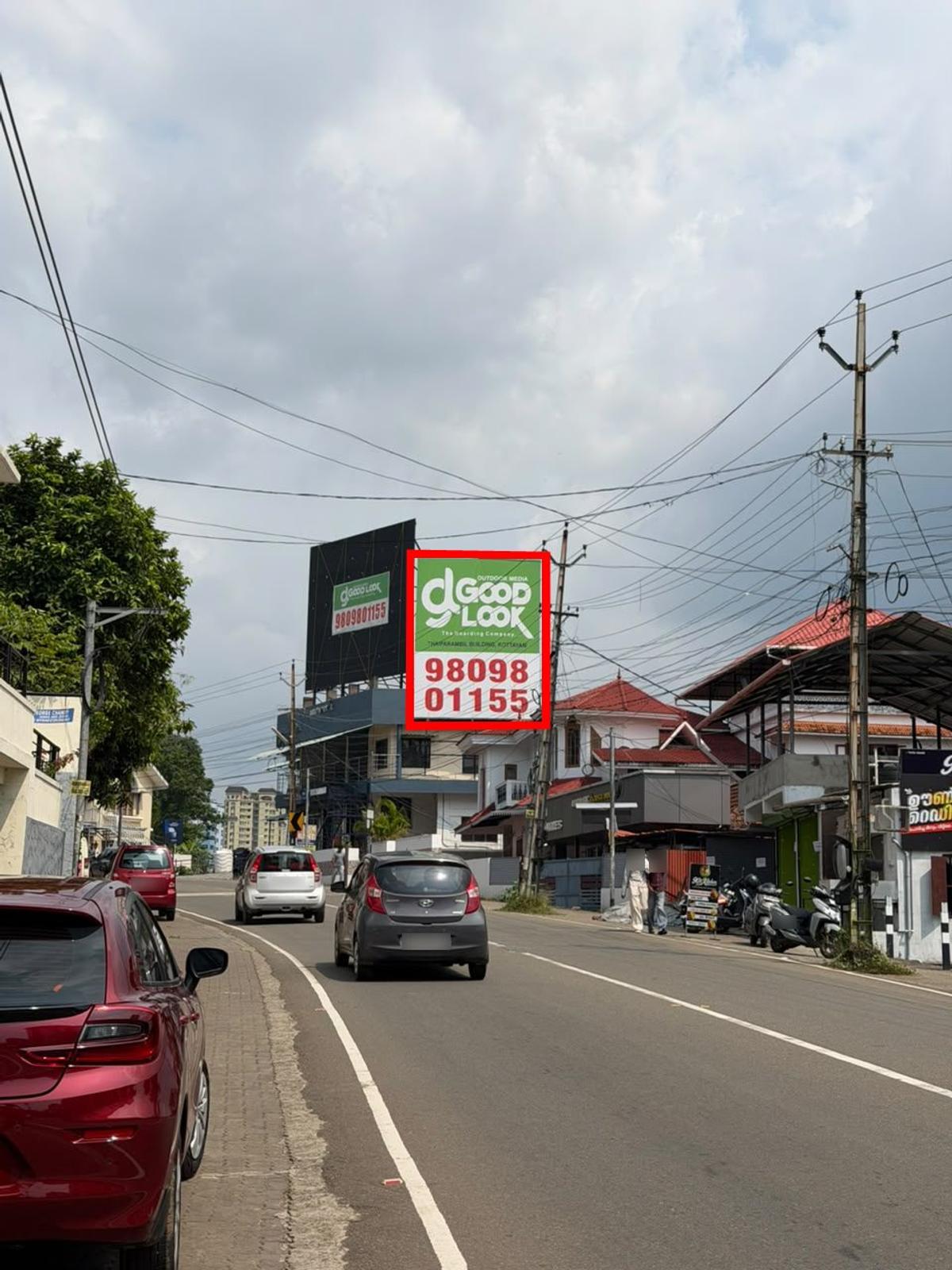 Chalukunnu Hoardings, Kottayam | Goodlook Outdoor Media