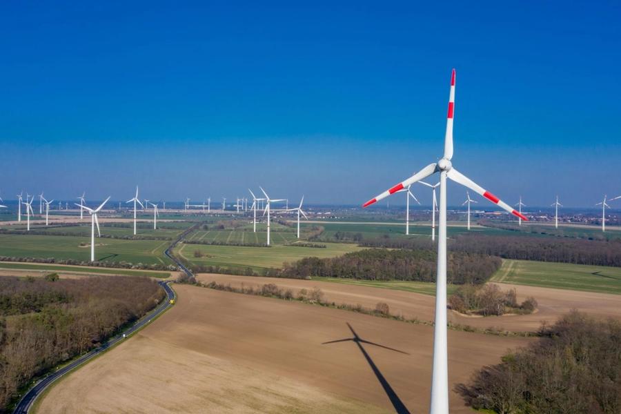 Vorplanung eines Windparks in Brandenburg
