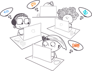 Design, prototype, code