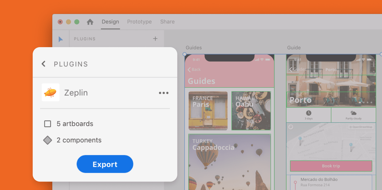 Why Adobe XD + Zeplin · Zeplin