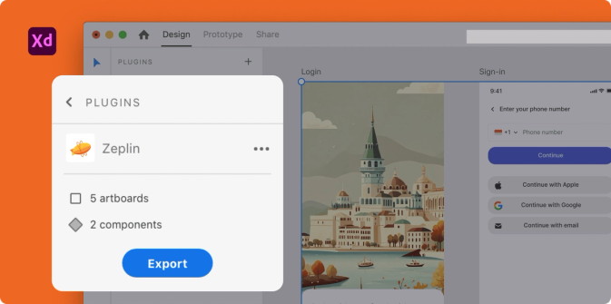 adobe xd zeplin plugin