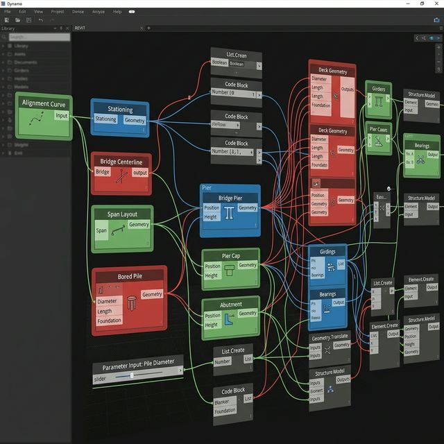 Tự động hóa đặt cấu kiện bằng Dynamo