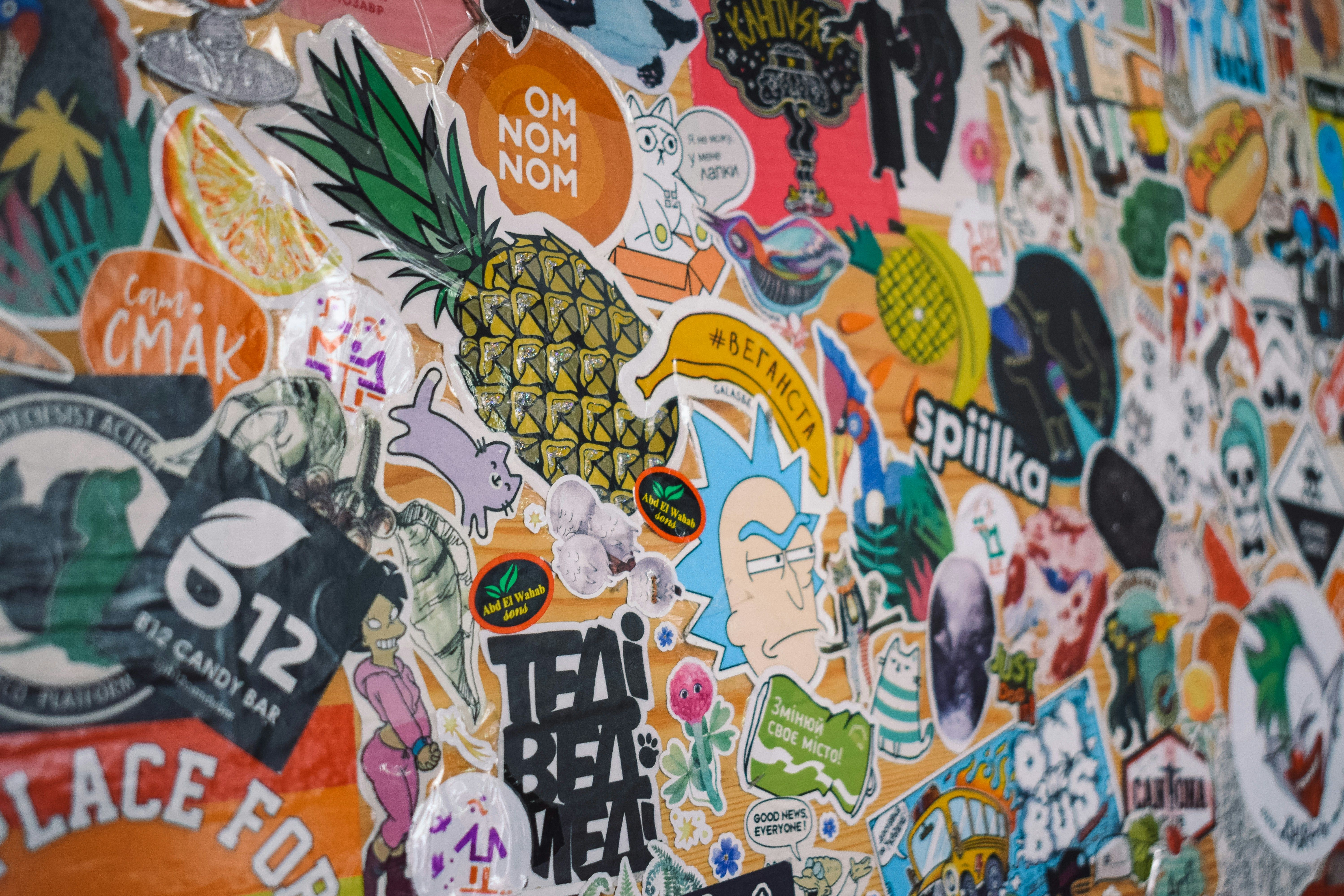Slogans und Logos