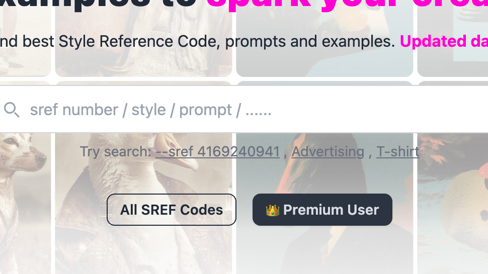 image of Midjourney Prompts, SREF Library