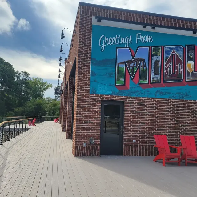 Deck at Winterfield Crossing project after completion