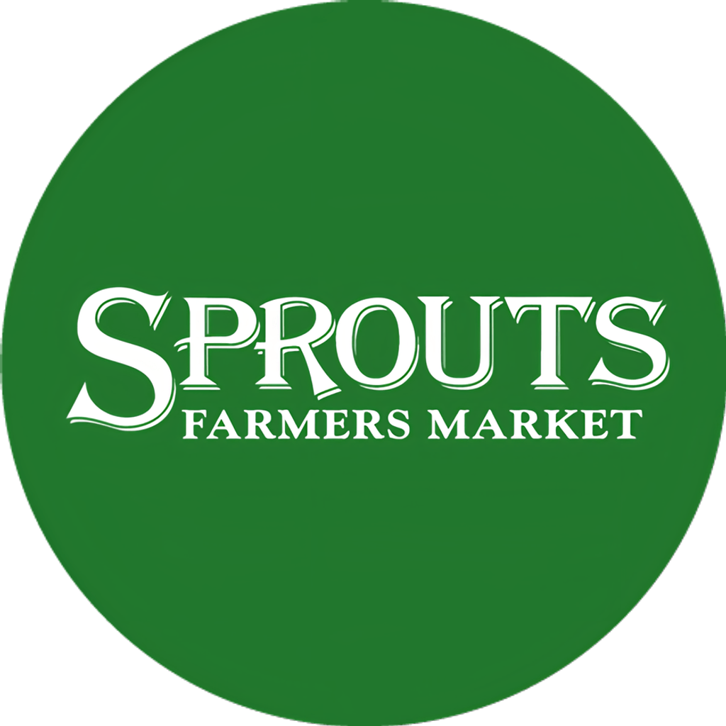 Sprouts Farmers Market logo in white on a green circle.