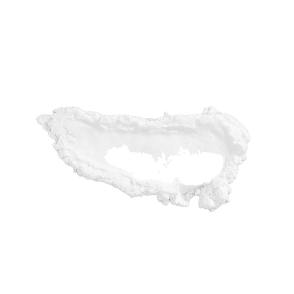 White, textured irregular ring-like form with a hollow center, used as an ingredient illustration.