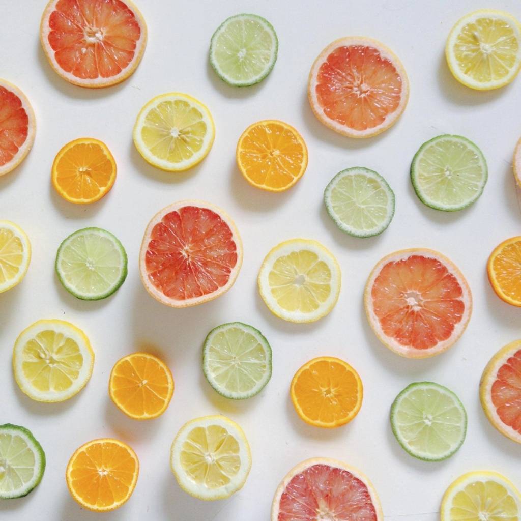 Citrus in different colors