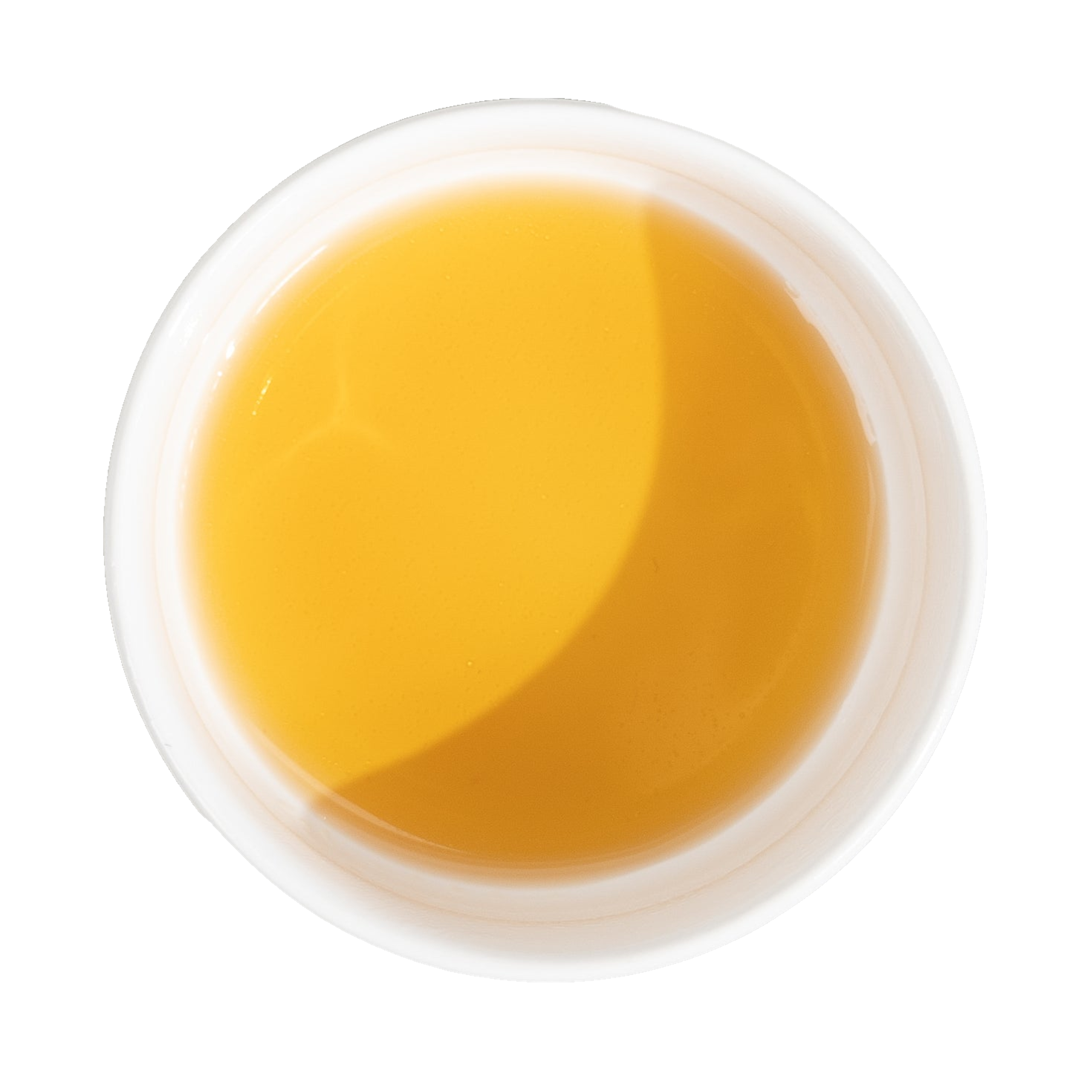 Overhead view of golden amber liquid in a circular dish, accompanying information about EPA.