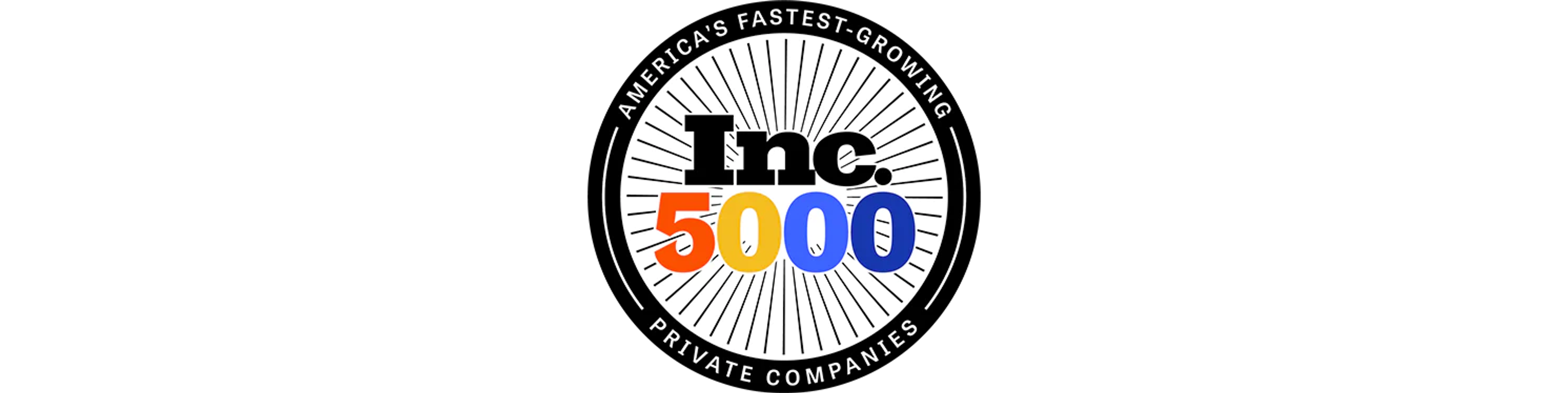 Circular Inc. 5000 seal with multicolored “5000” lettering.