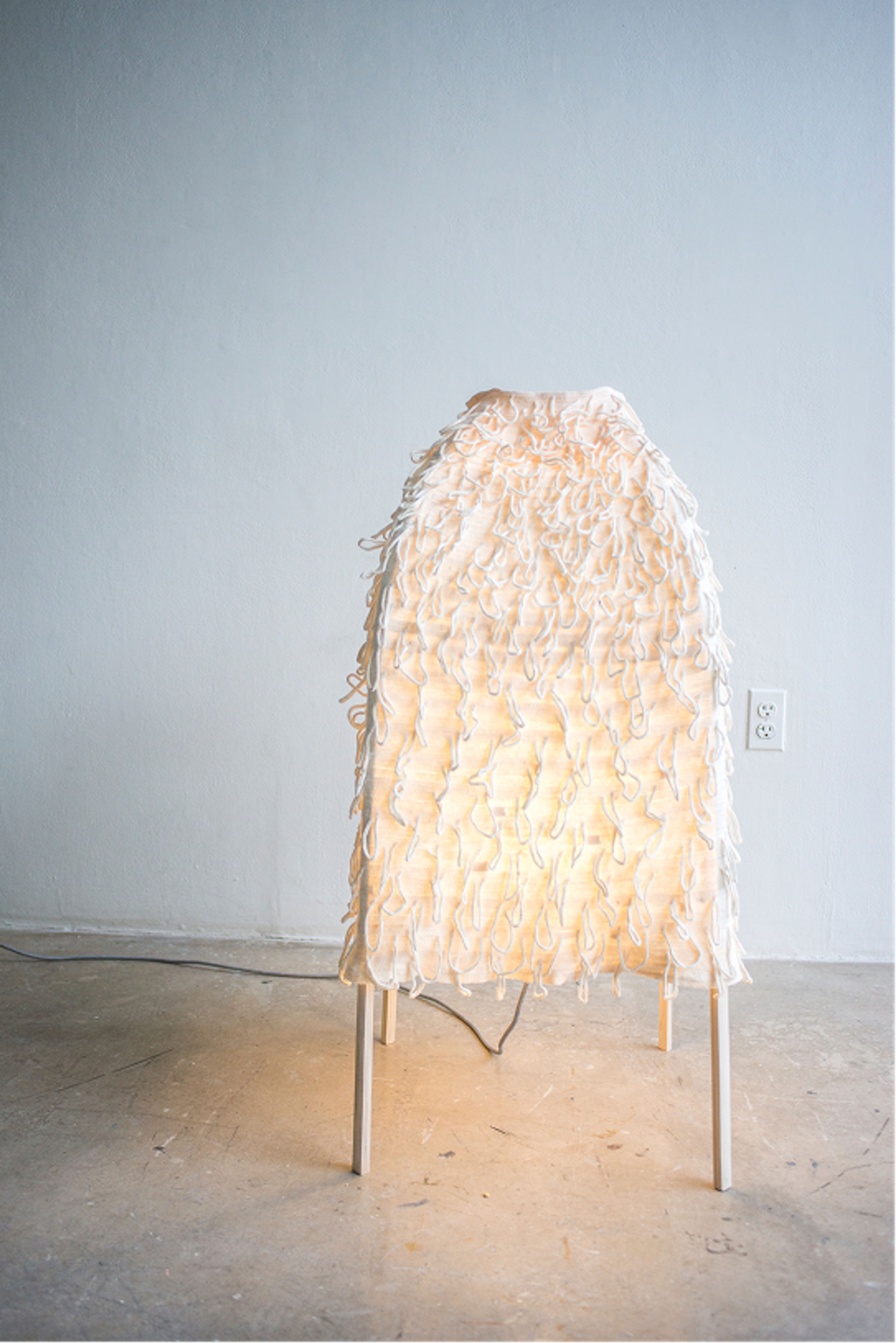 Wooly Lamp - Interior design project by Sophie Yan (2016)
