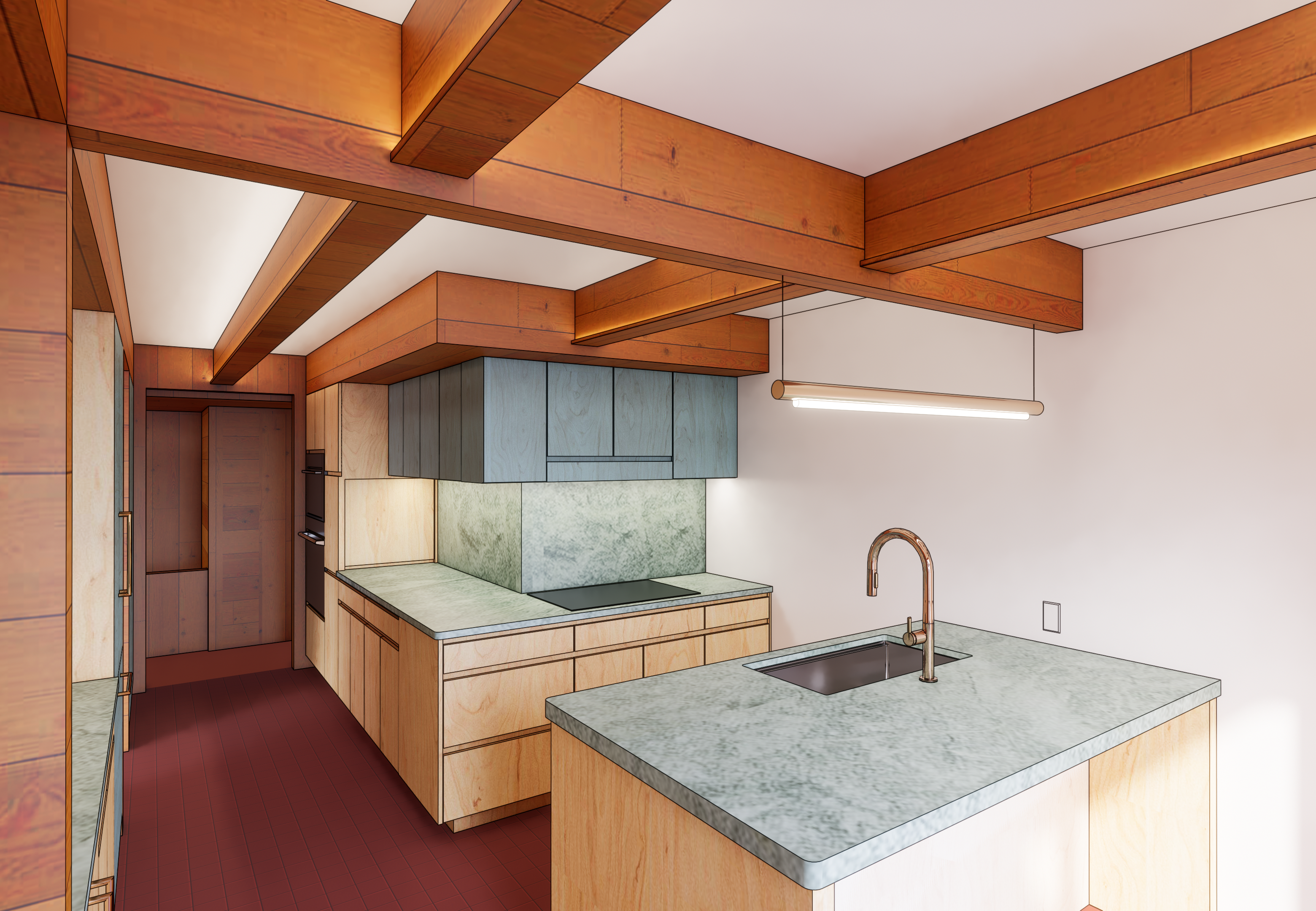 Midcentury Redux - Image 13 - Interior design project by Sophie Yan