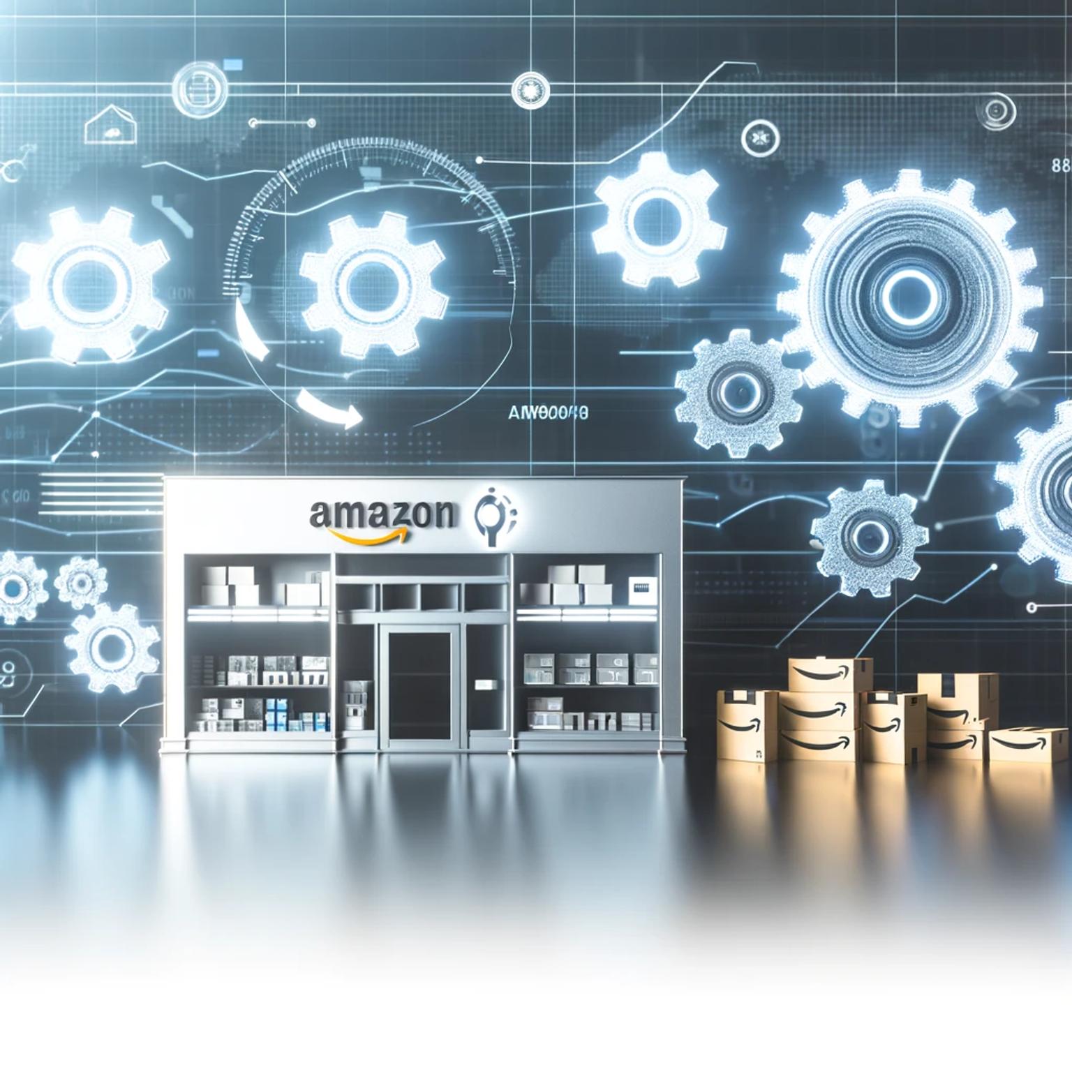 Animation of an storefront system and logistics