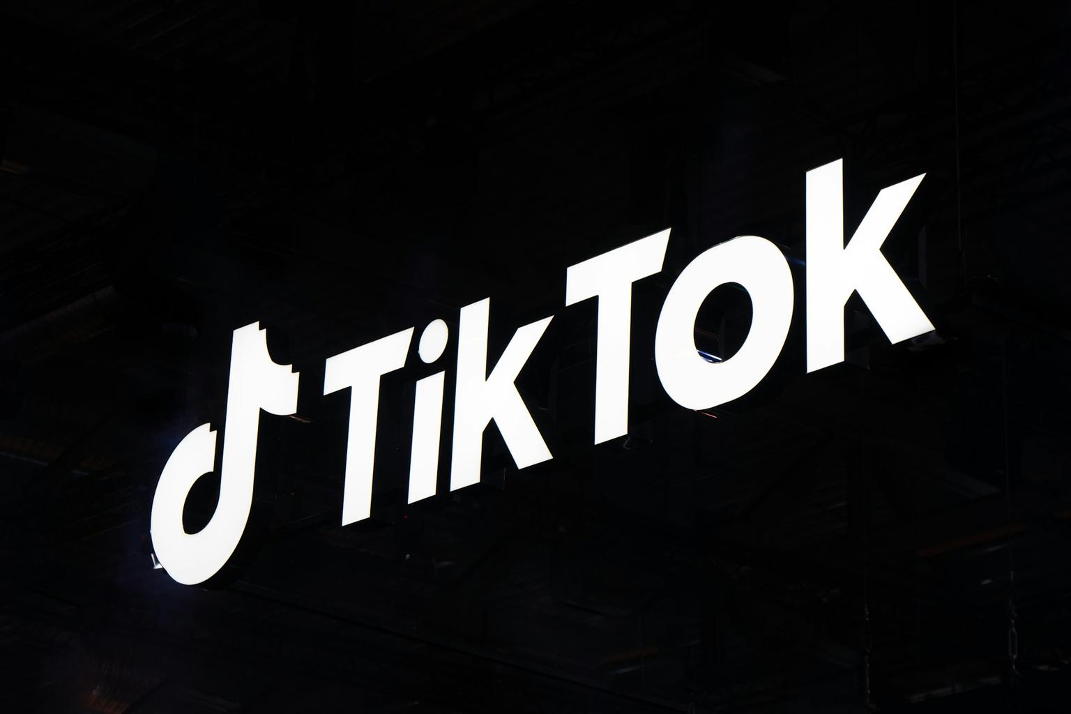 Image of a TikTok logo