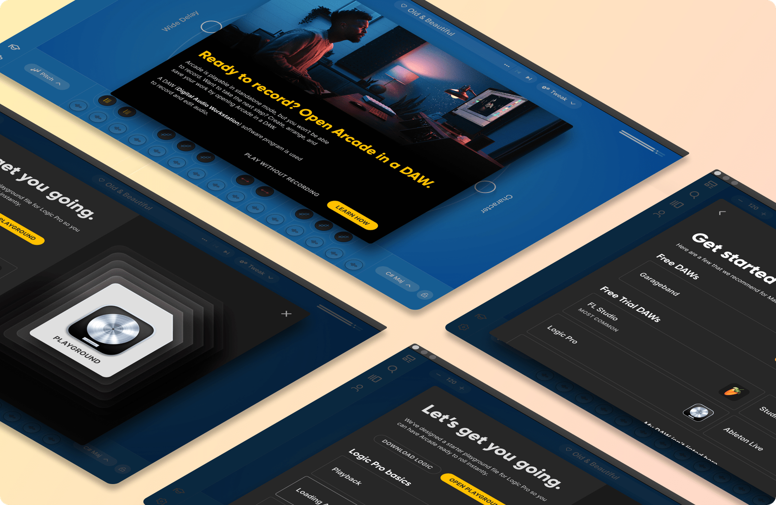 Arcade: Standalone to DAW Initiative