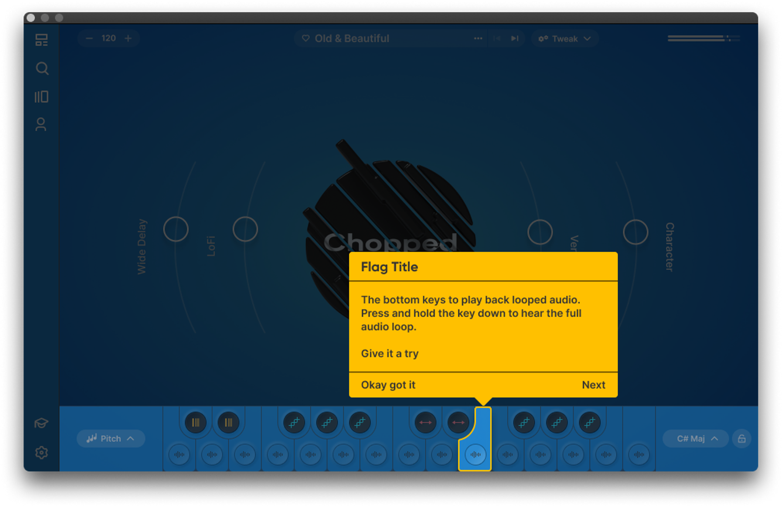 Early Iteration: The ideal highlighter would be precise, with contextual tooltips.