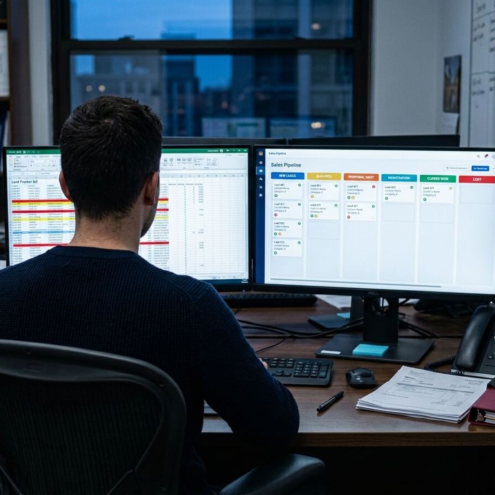 How to Replace Your Spreadsheets With a CRM That Actually Works